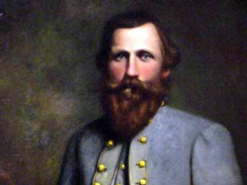 1833-William Dickinson Washington - Ritratto postumo di J.E.B. Stuart